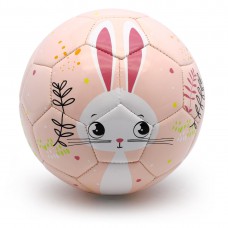 PP PICADOR Picador Toddler Soccer Ball Toy Cute Cartoon TPU Soccer Toy Gift with Pump Pink Bunny